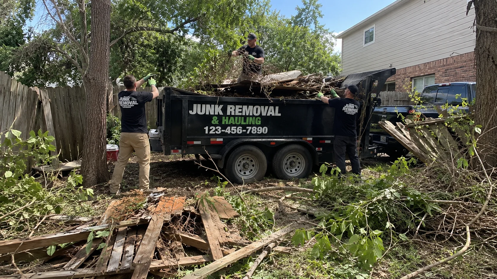 Pool Equipment & Outdoor Item Removal in Albuquerque project example