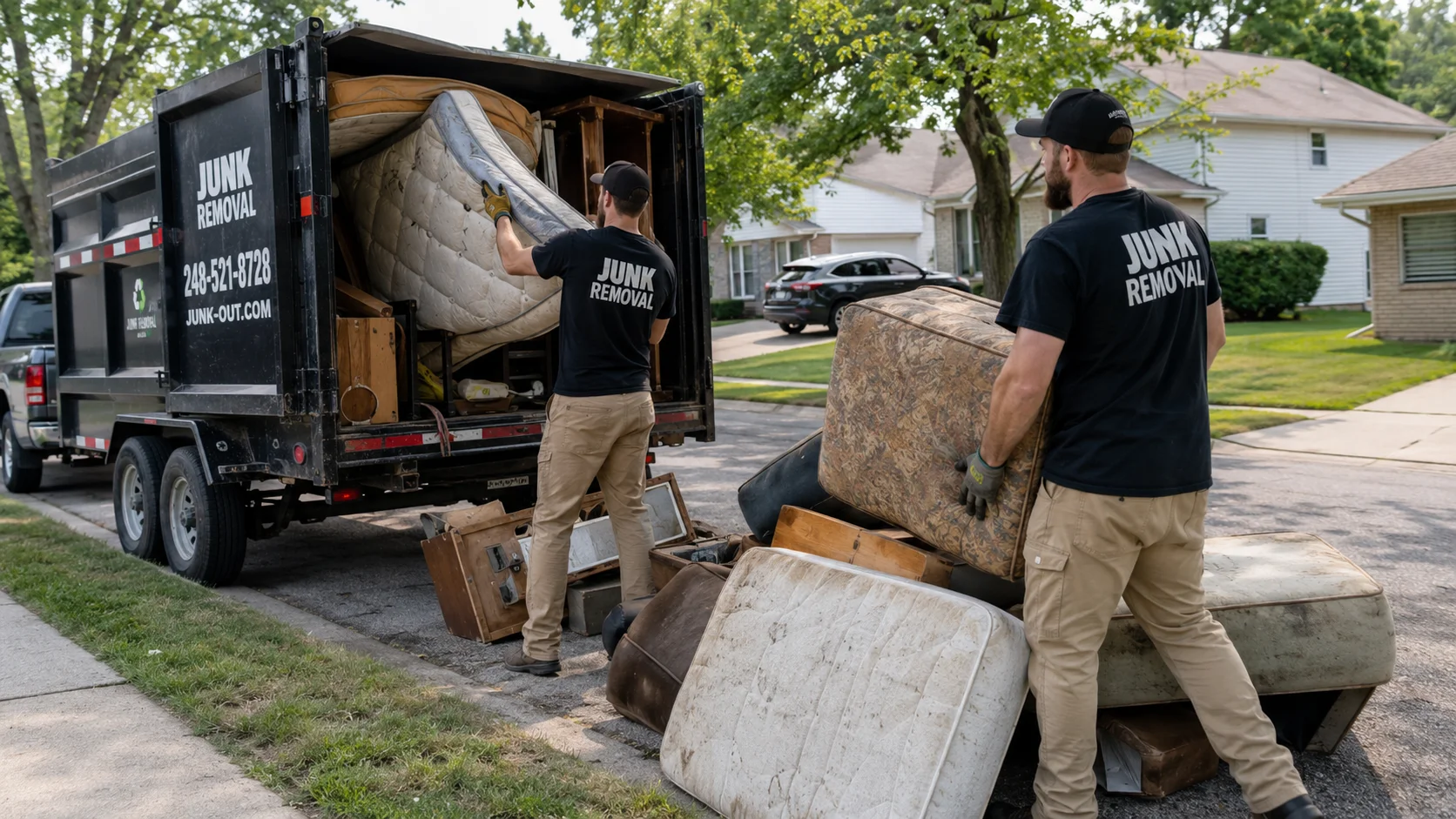 Couch Removal in Albuquerque project example